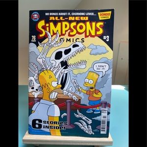 Simpsons Comics #3 76 Pages 6 Storys Inside 2017